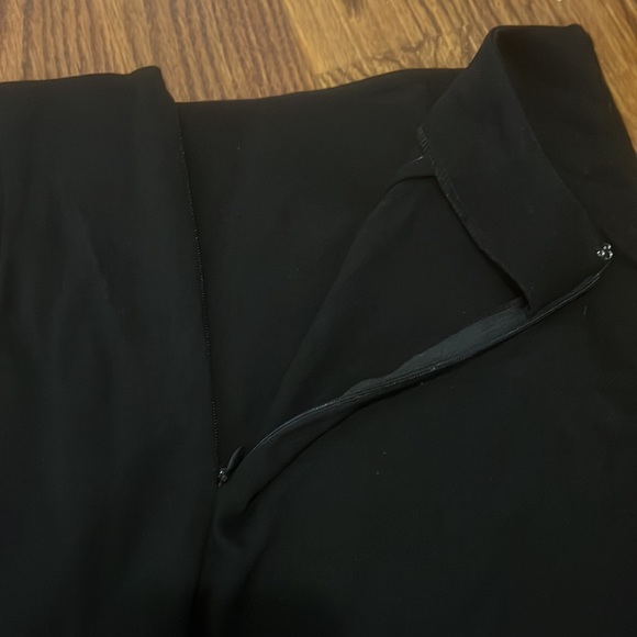 Cabi 3099 Black Overlay Pencil Skirt Size 6 - Picture 5 of 8
